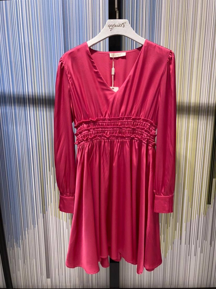 Mayorista Exquiss's - Vestido corto con mangas abullonadas