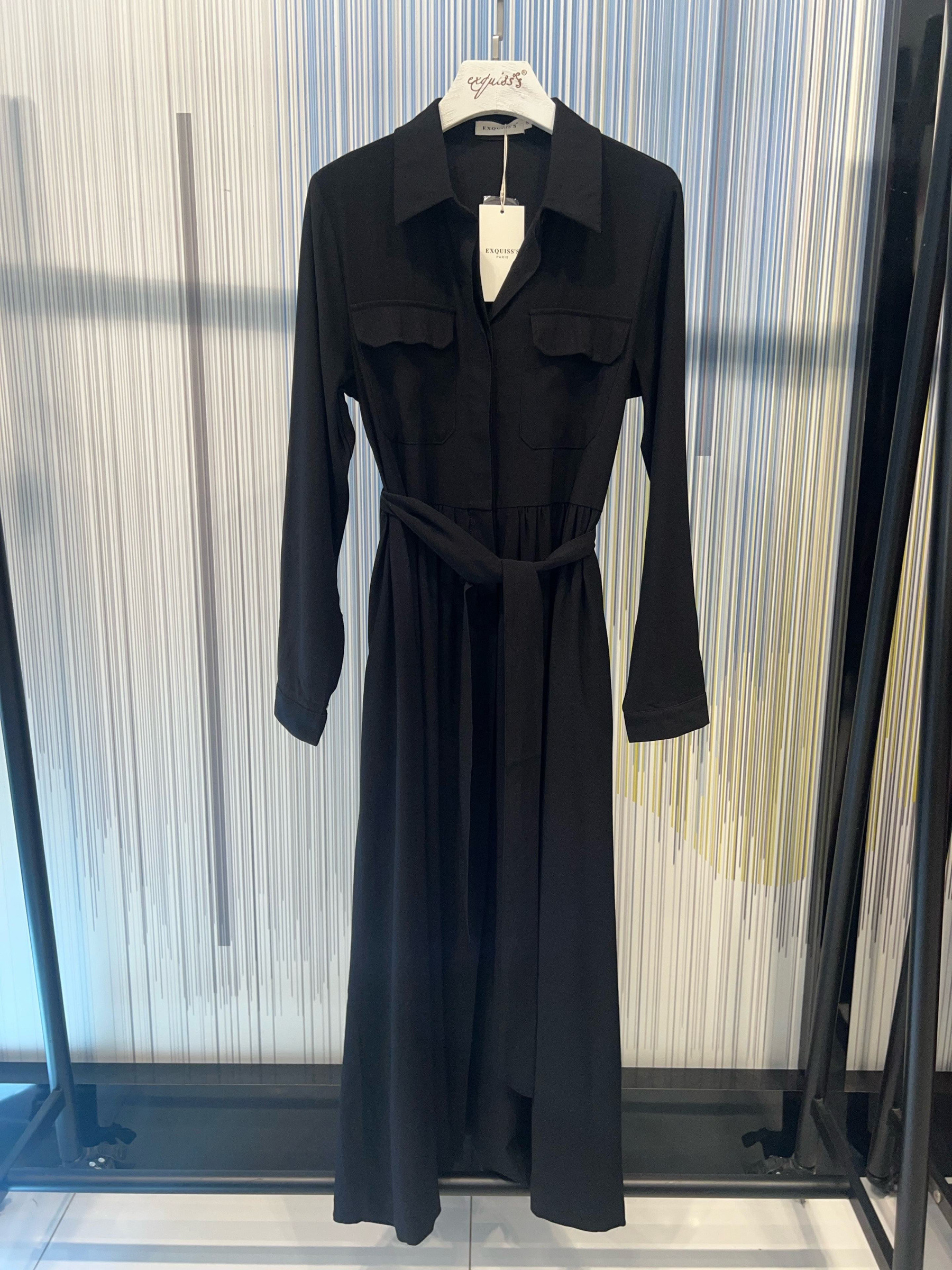 Wholesaler Exquiss's - Maxi dress with belt