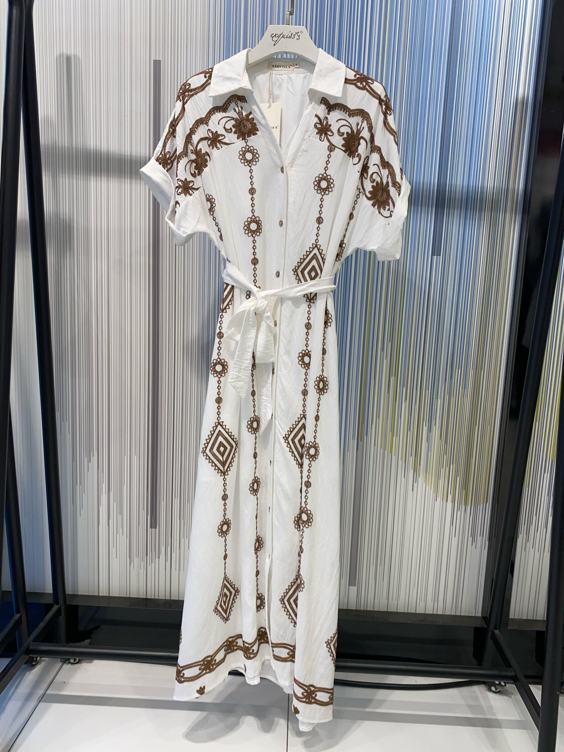Wholesaler Exquiss's - Chic summer dress printed