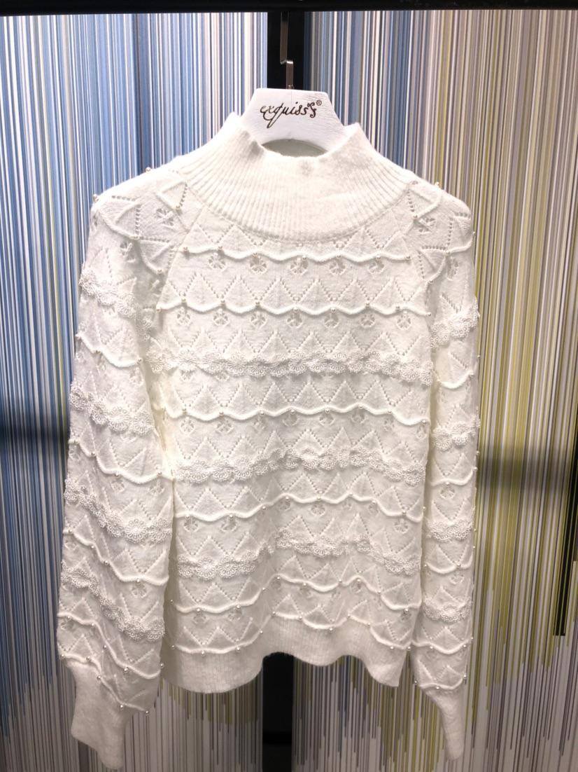 Wholesaler Exquiss's - Elegant high-neck sweater