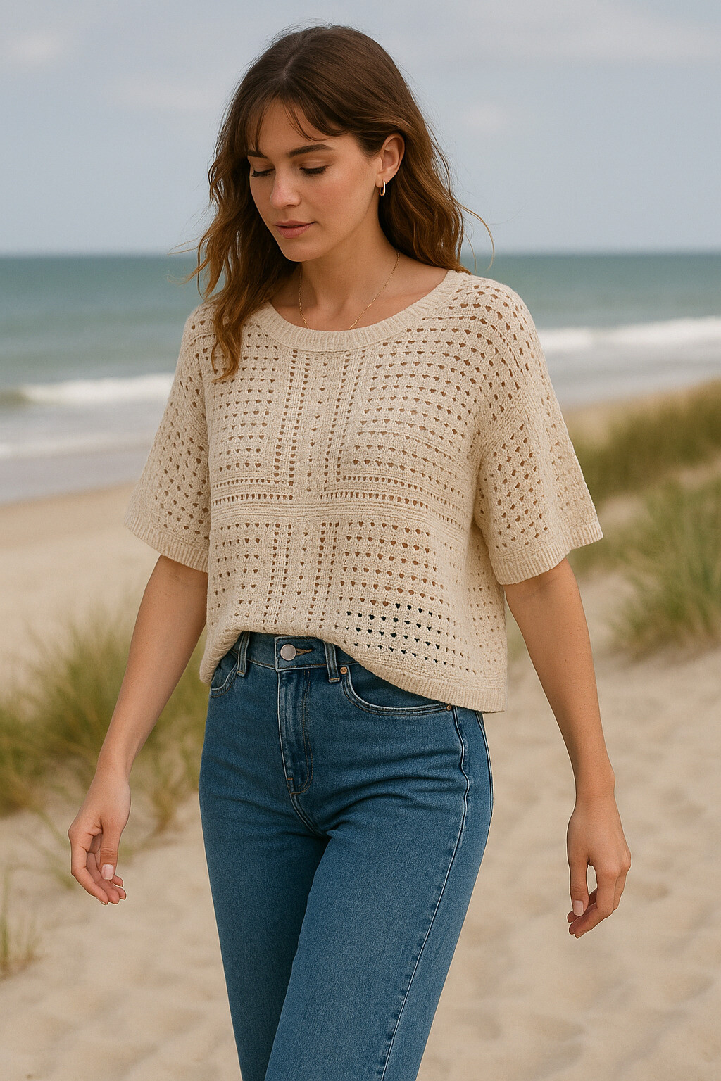 Wholesaler Exquiss's - Short-sleeved airy t-shirt