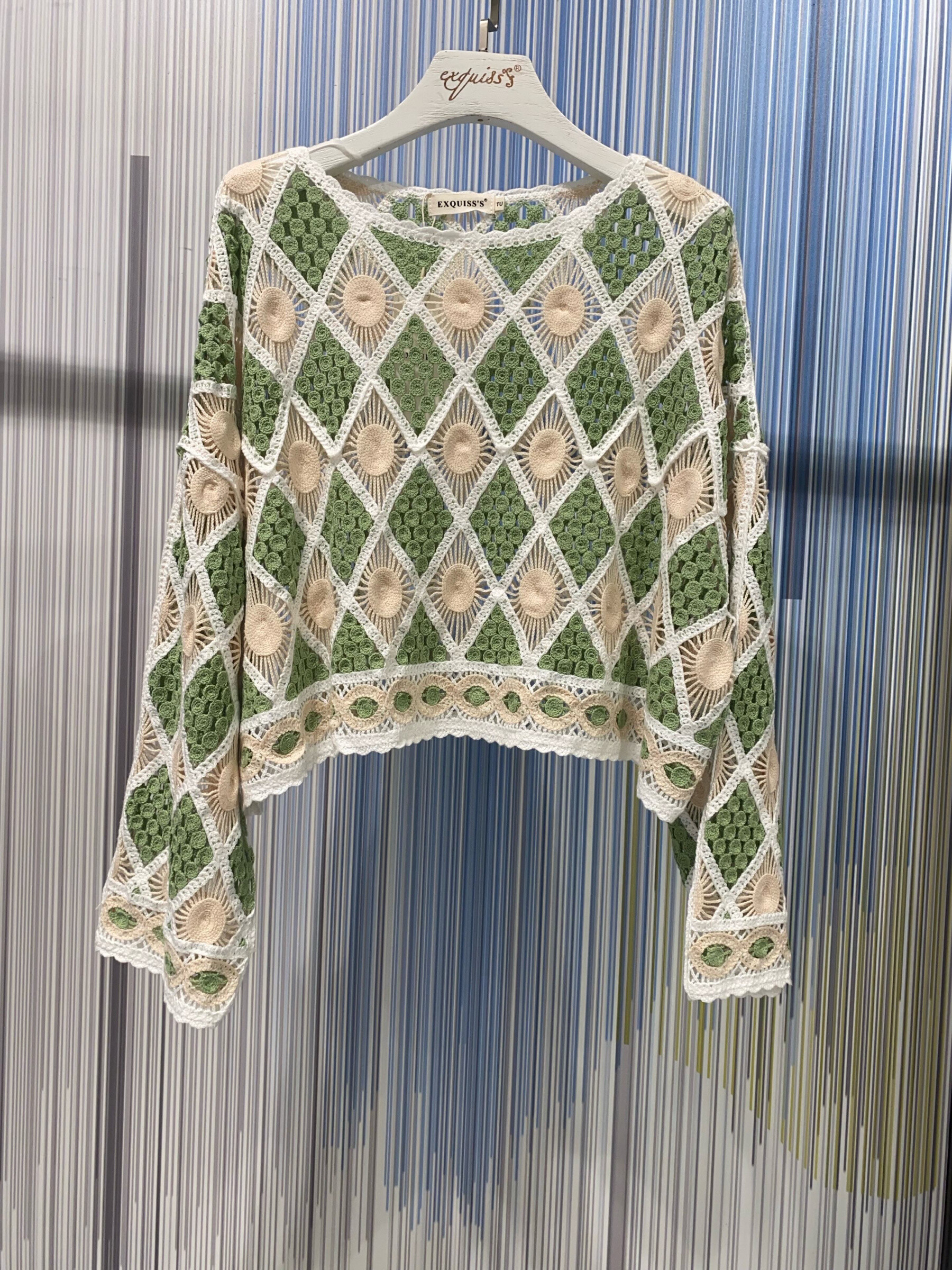 Grossiste Exquiss's - Top en Crochet Coloré