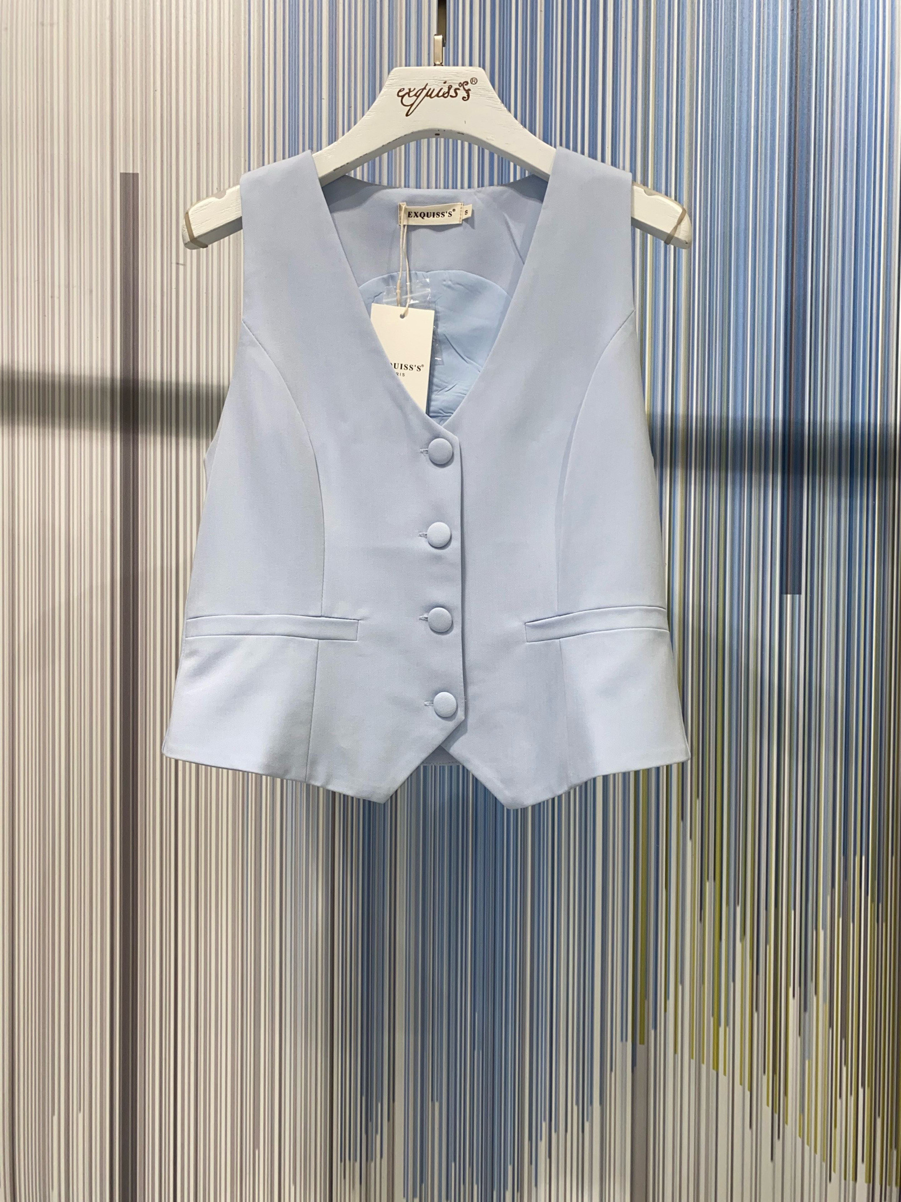 Grossiste Exquiss's - Top sans manches chic