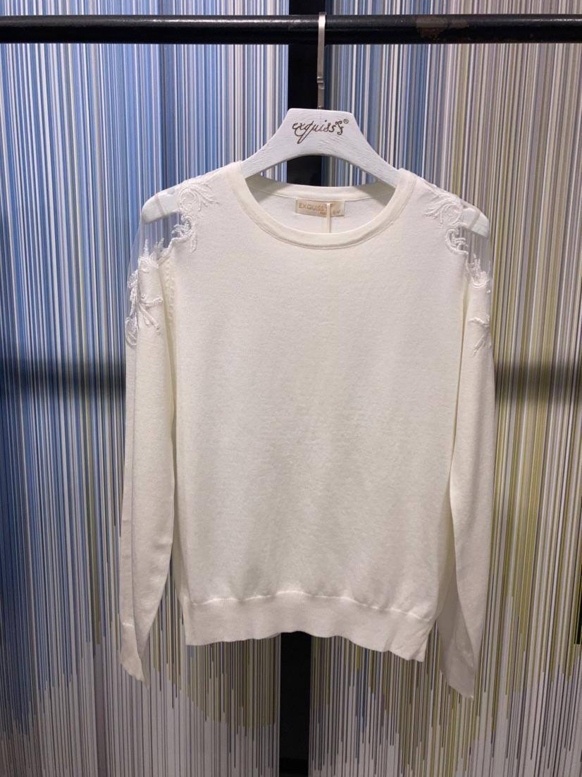 Großhändler Exquiss's - Pullover mit offenen verzierten Ärmeln