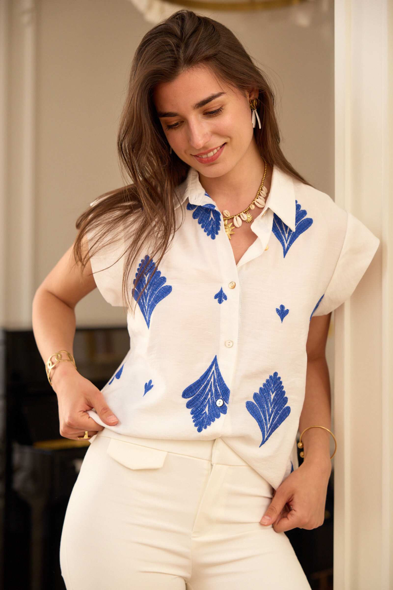 Wholesaler Exquiss's - Patterned blouse