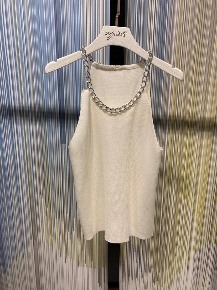 Wholesaler Exquiss's - Sleeveless top with high neck