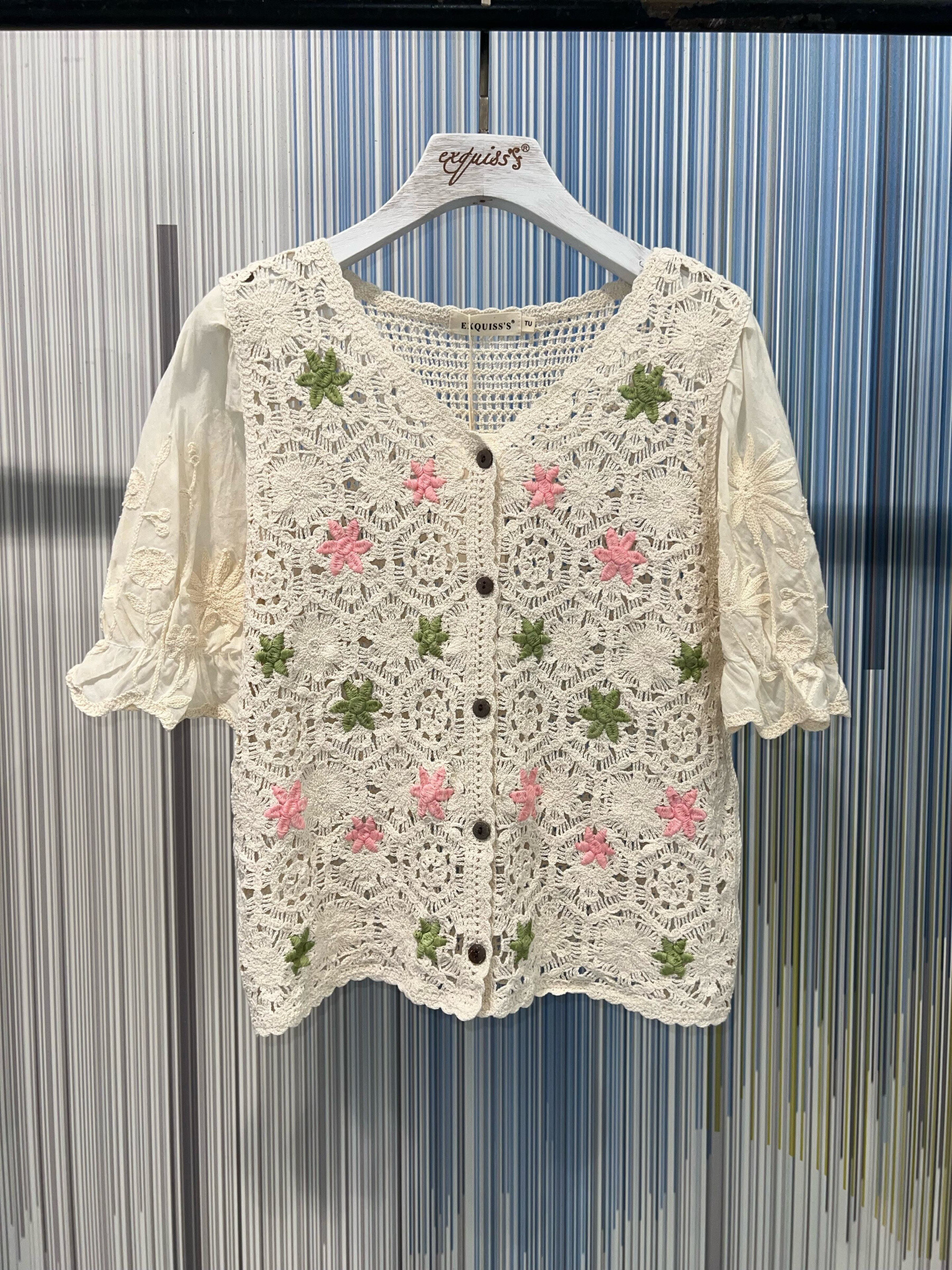 Grossista Exquiss's - Cardigan per gancio di fiori