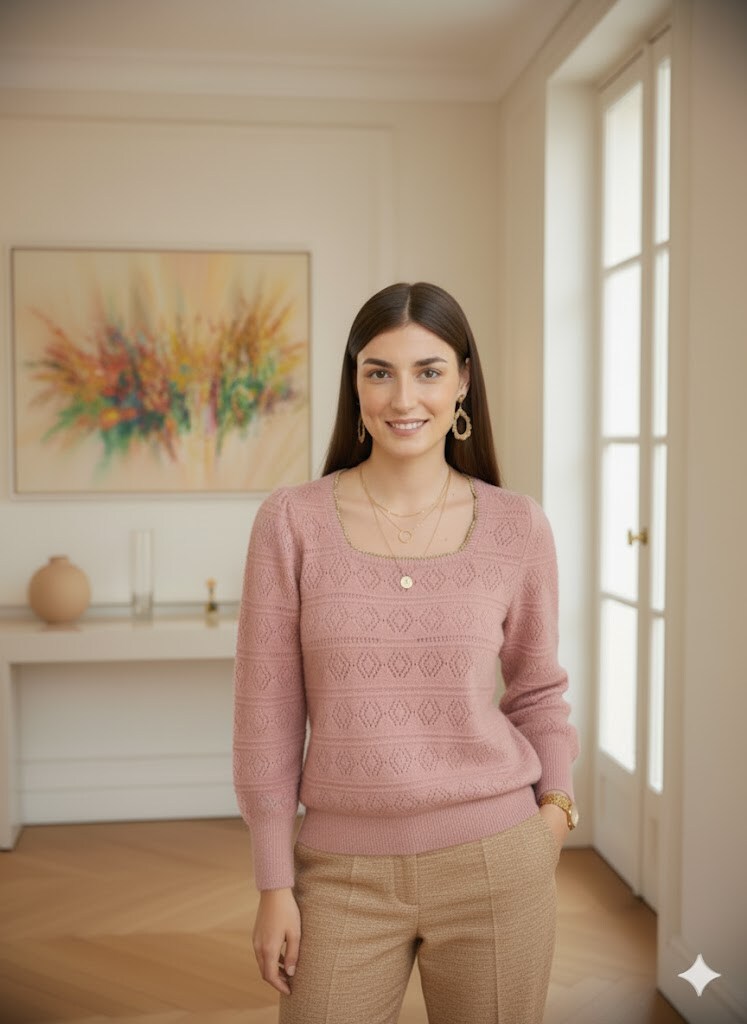 Wholesaler Exquiss's - Timeless patterned sweater