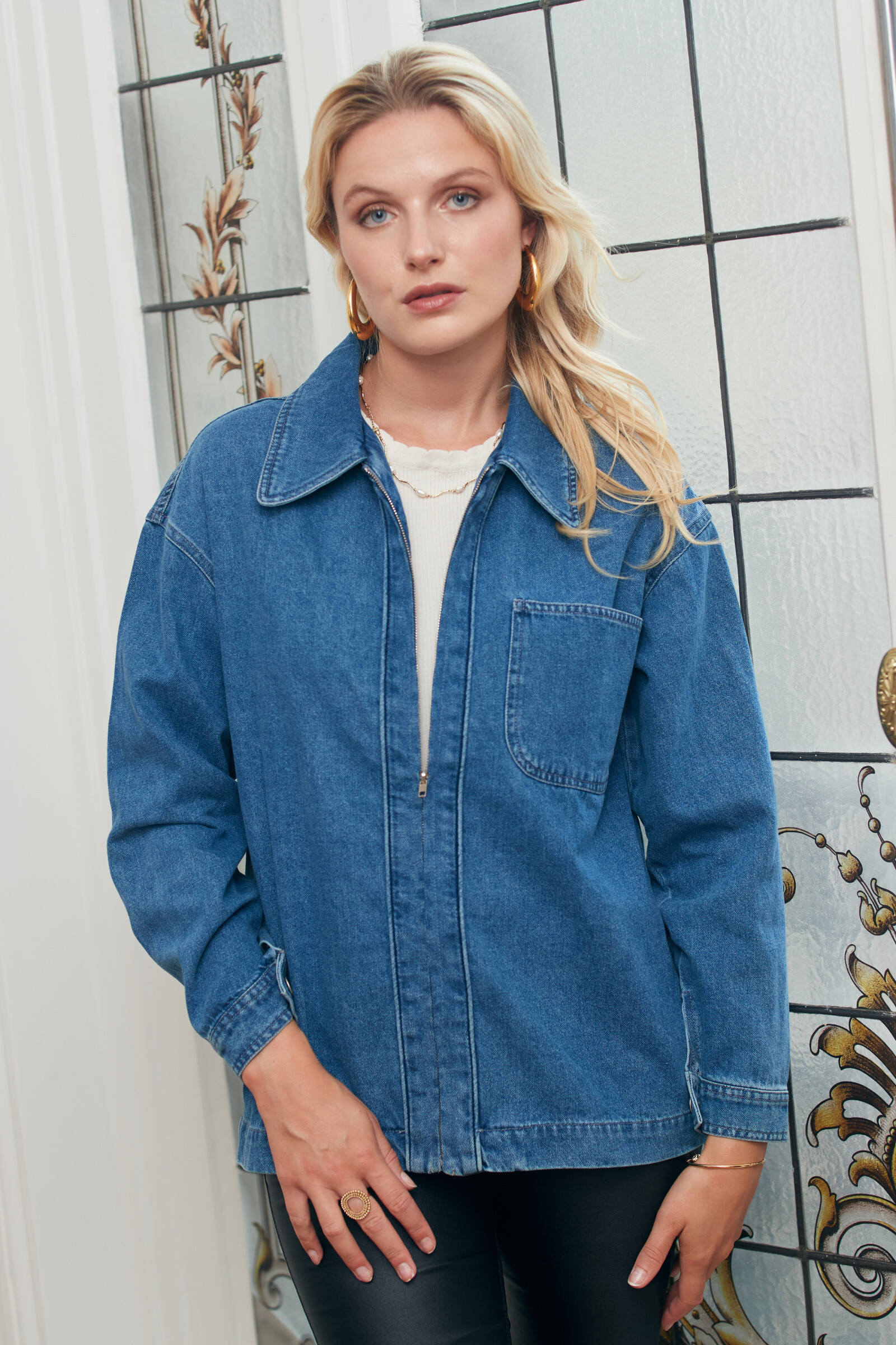 Großhändler Exquiss's - Vielseitige Jeansjacke