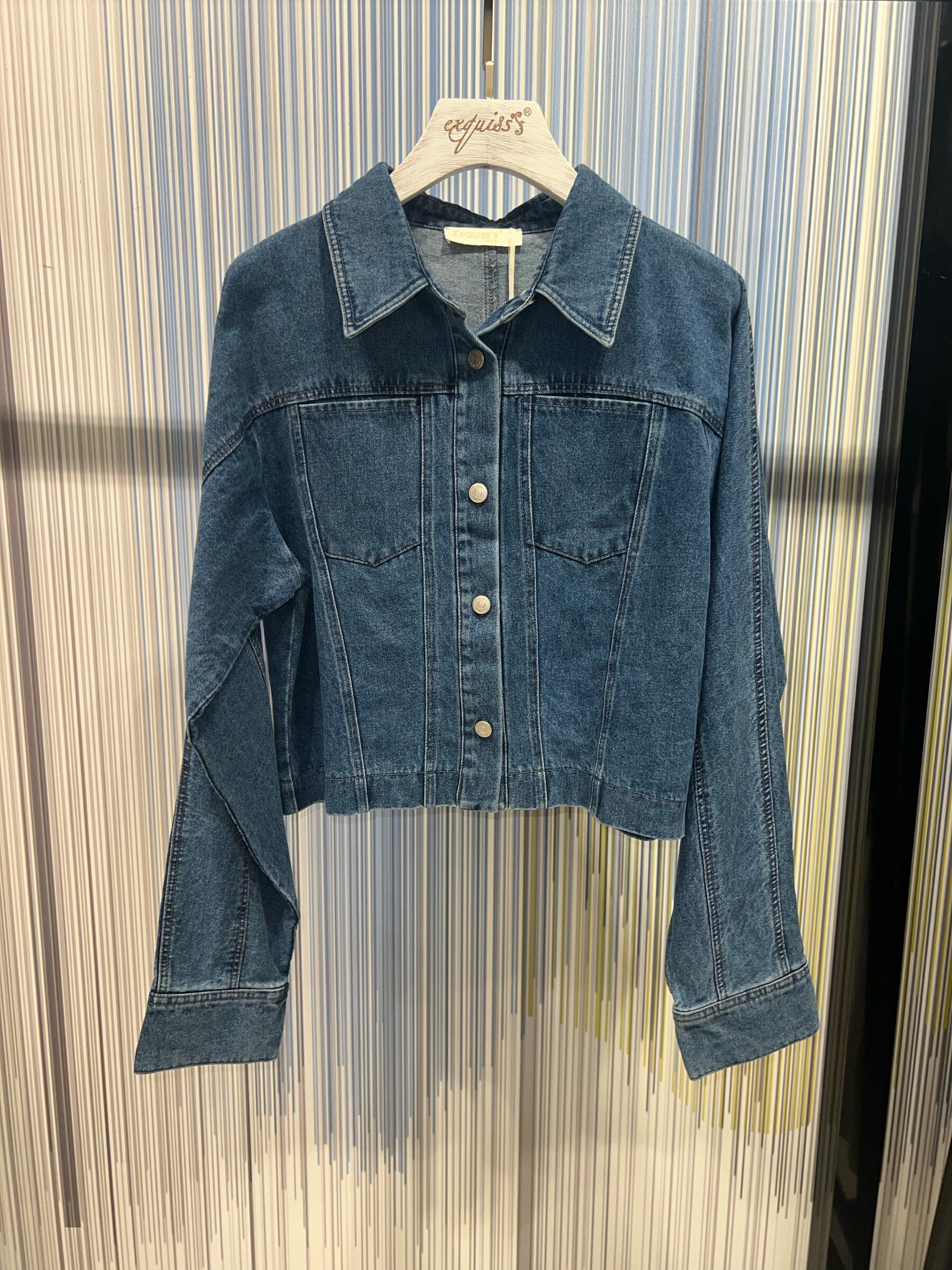 Grossista Exquiss's - Giacca di jeans elegante