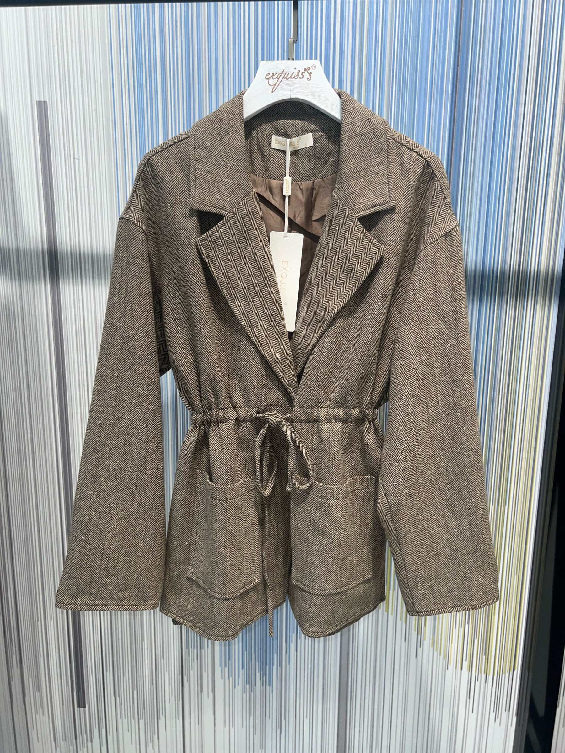 Grossiste Exquiss's - Veste Chic avec Ceinture