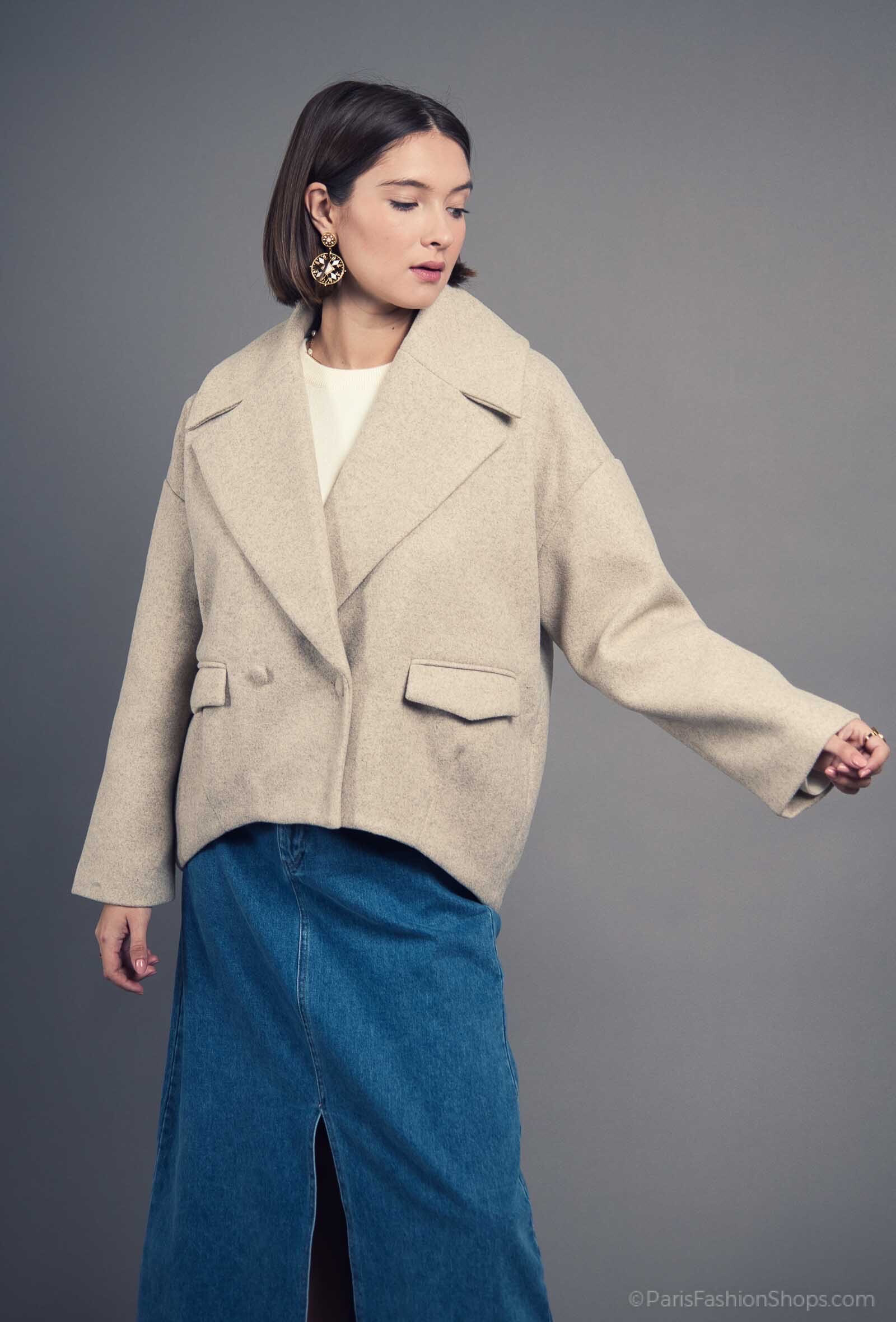 Wholesaler Exquiss's - Atypical Elegant Jacket