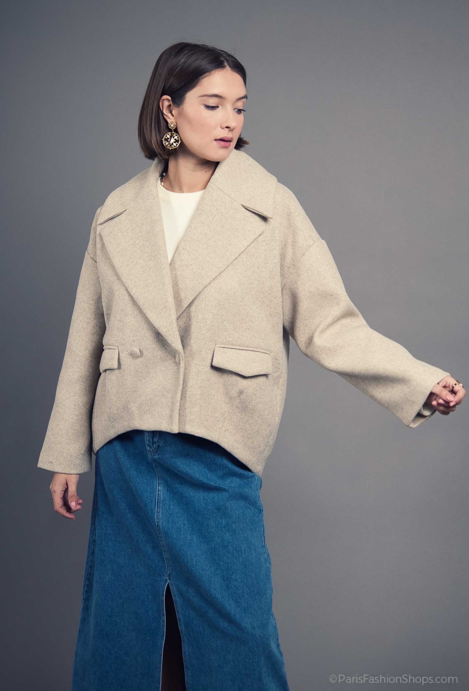 Grossiste Exquiss's - Veste Élégante Atypique