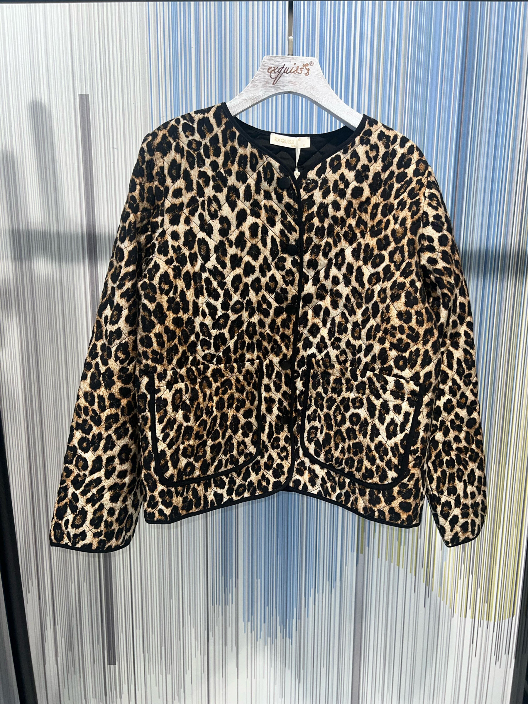 Wholesaler Exquiss's - Chic Printed Jacket