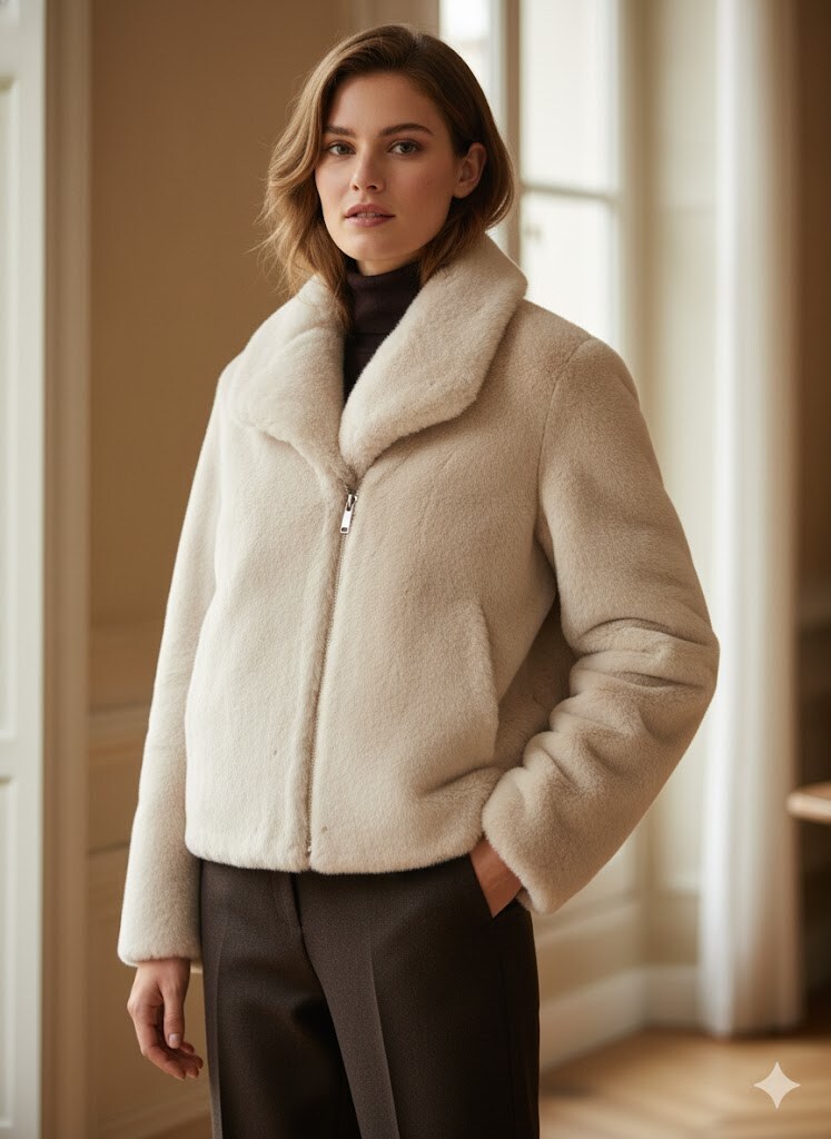 Wholesaler Exquiss's - Soft fur jacket