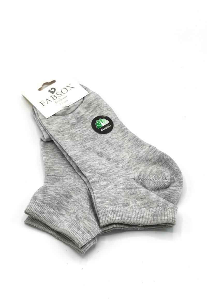 Wholesaler Fabsox - 2 PACK BAMBOO GREY- WOMEN
