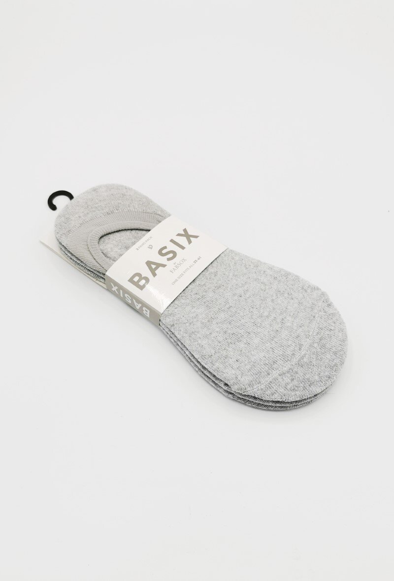 Wholesaler Fabsox - FOOTIES GREY W
