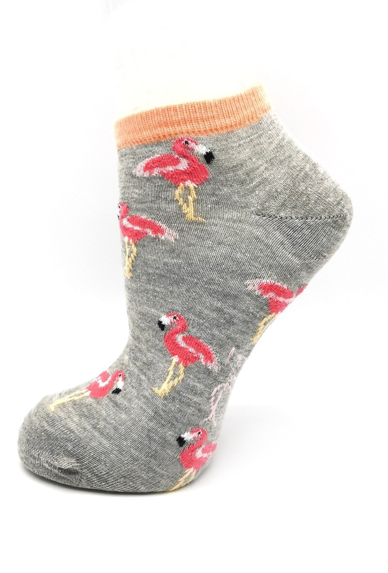 Wholesaler Fabsox - FLAMAND ROSE ECRU GREY