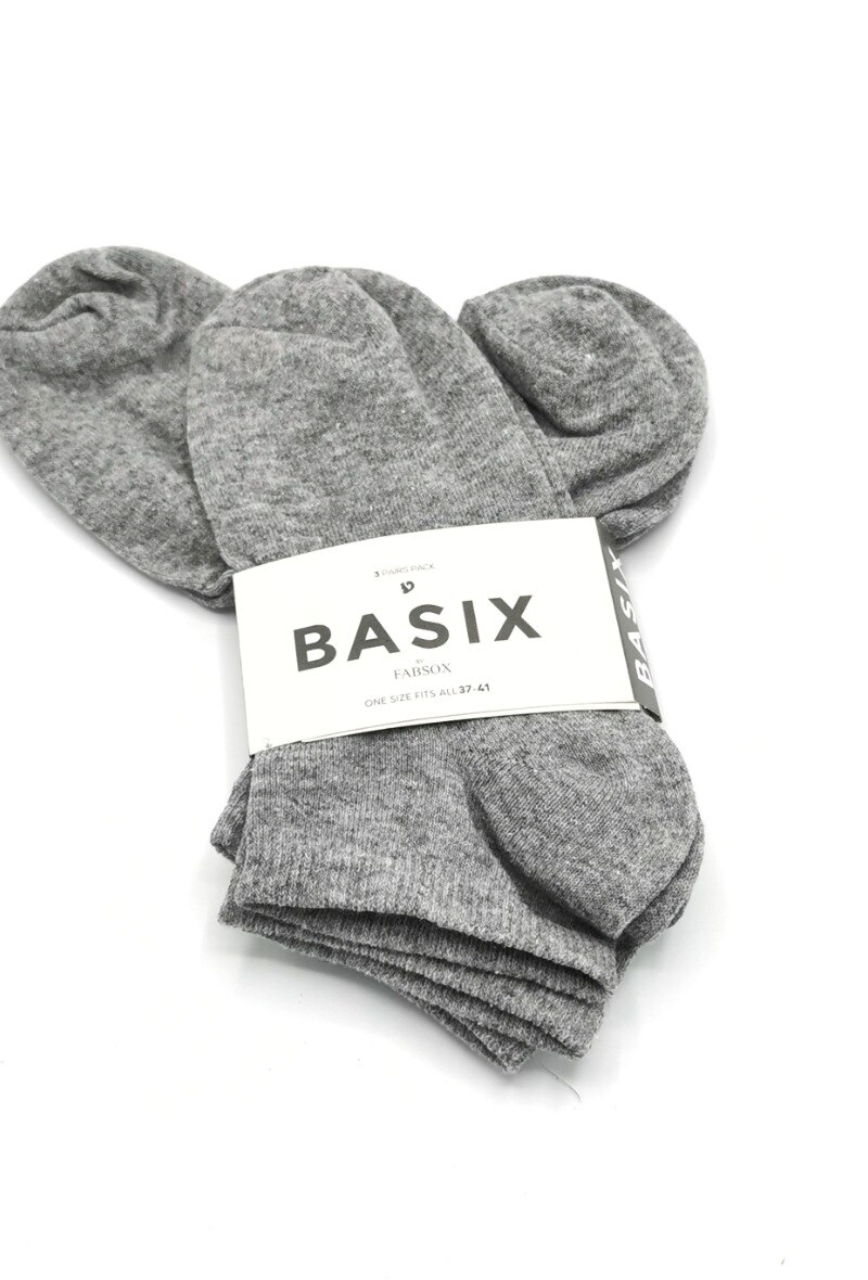 Wholesaler Fabsox - BASIX TRIO GREY