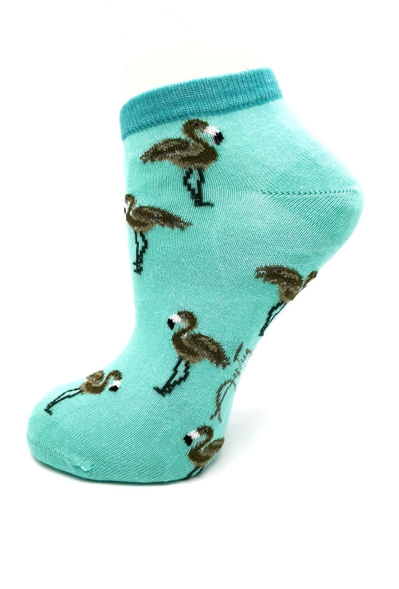 Wholesaler Fabsox - FLAMAND ROSE ECRU TURQUOISE