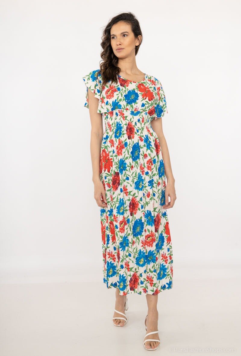 Wholesaler Fafa Diffusion - Short sleeve long dress