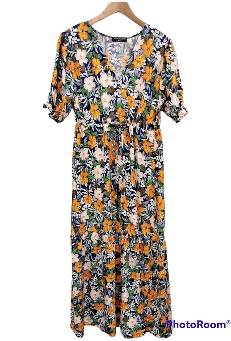 Wholesaler Fafa Diffusion - Short sleeve long dress