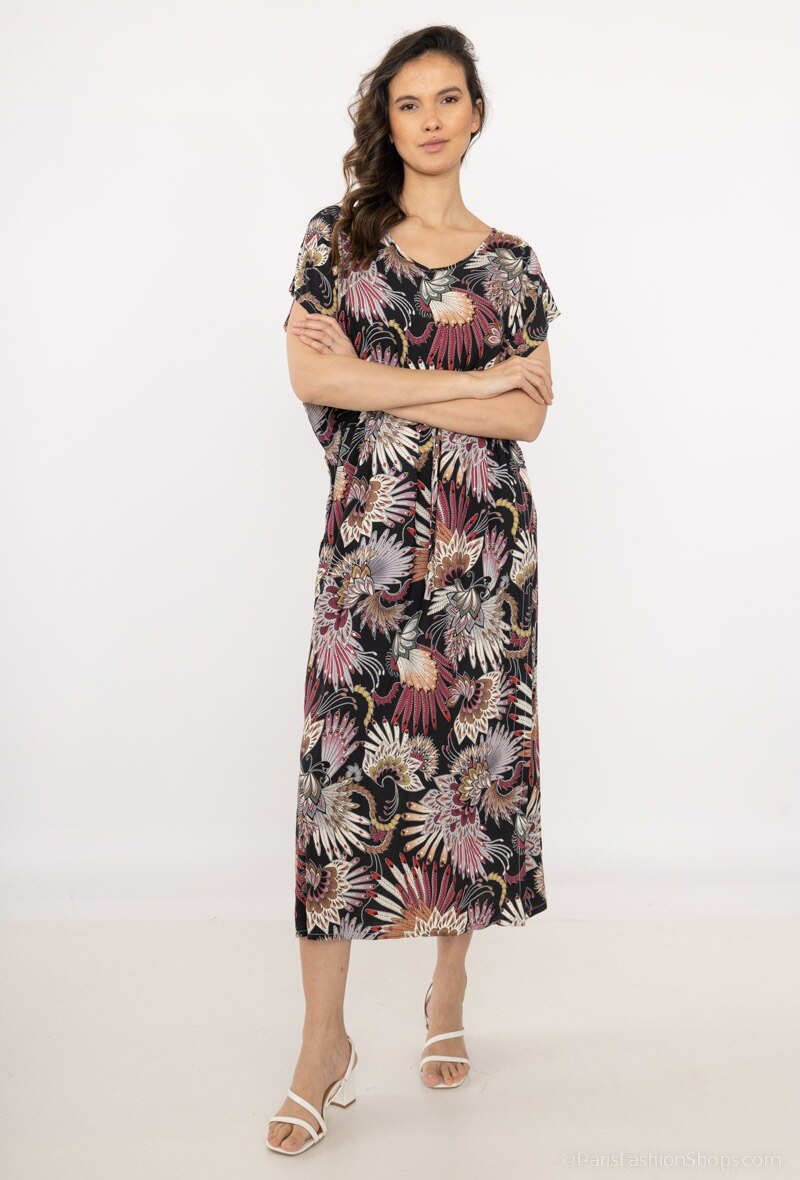 Wholesaler Fafa Diffusion - Short sleeve long dress