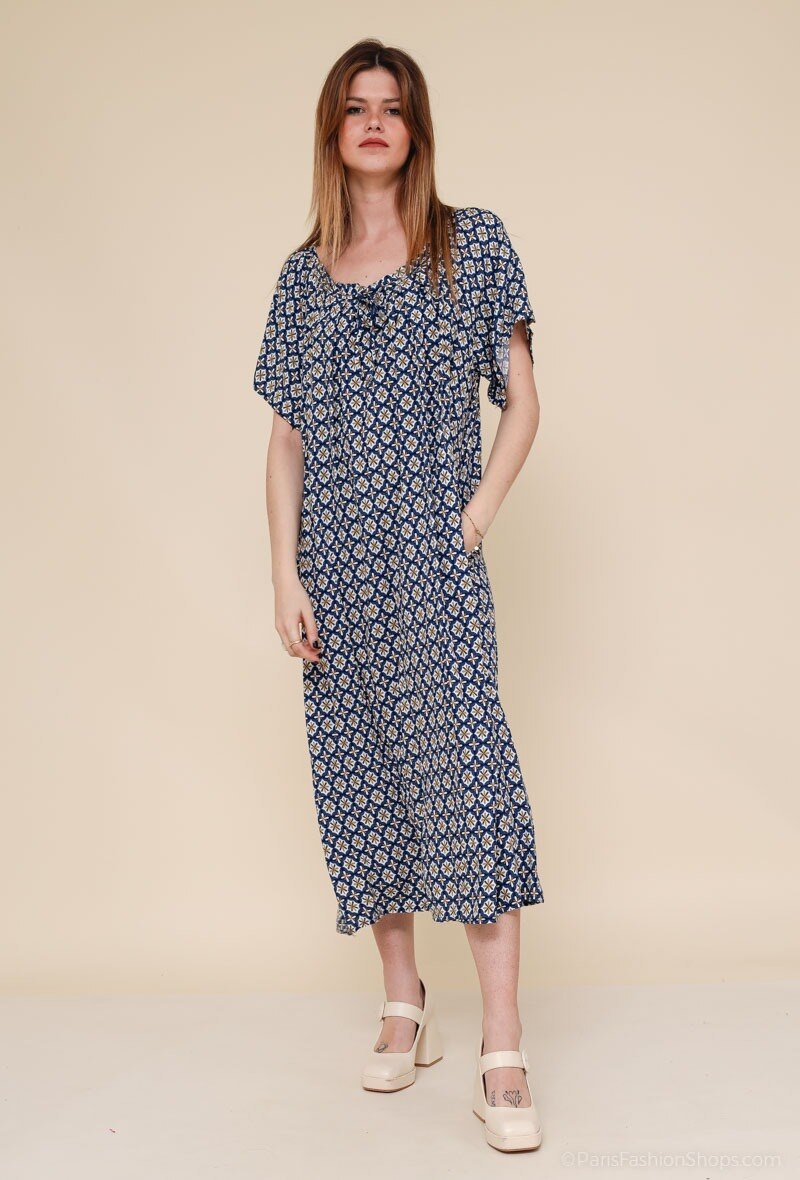 Wholesaler Fafa Diffusion - Short sleeve long dress