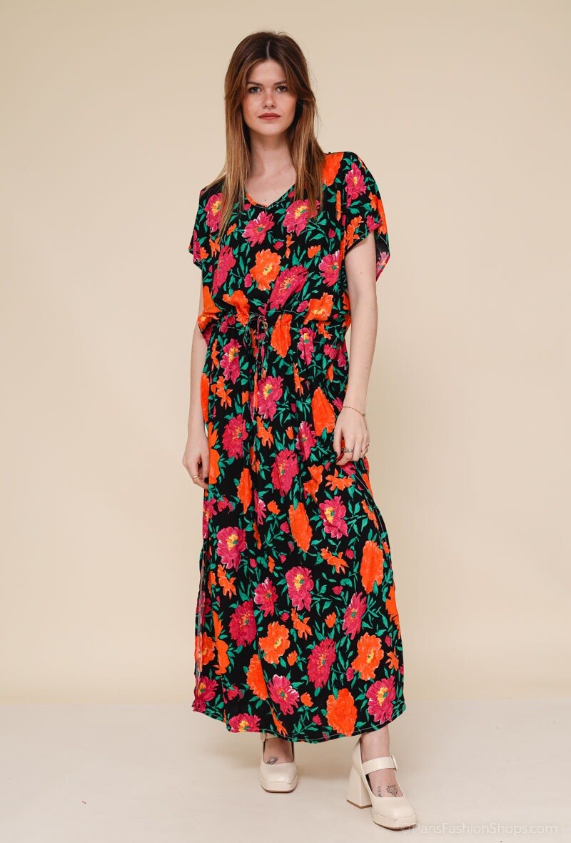 Wholesaler Fafa Diffusion - Short sleeve long dress