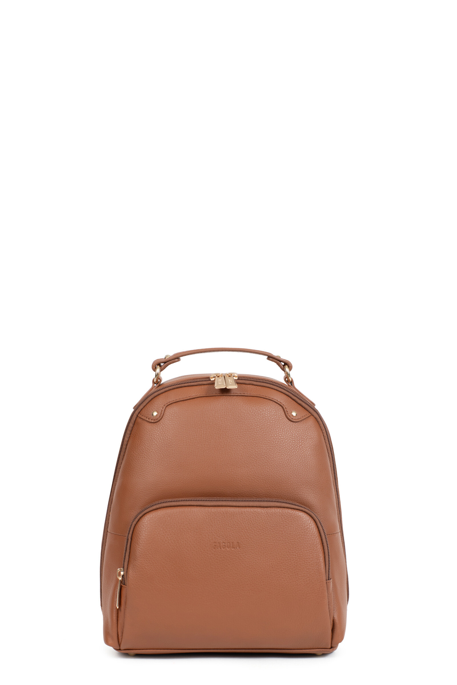 Wholesaler Fagola - Fagola - Backpack - Foulon cowhide leather. - Preta line