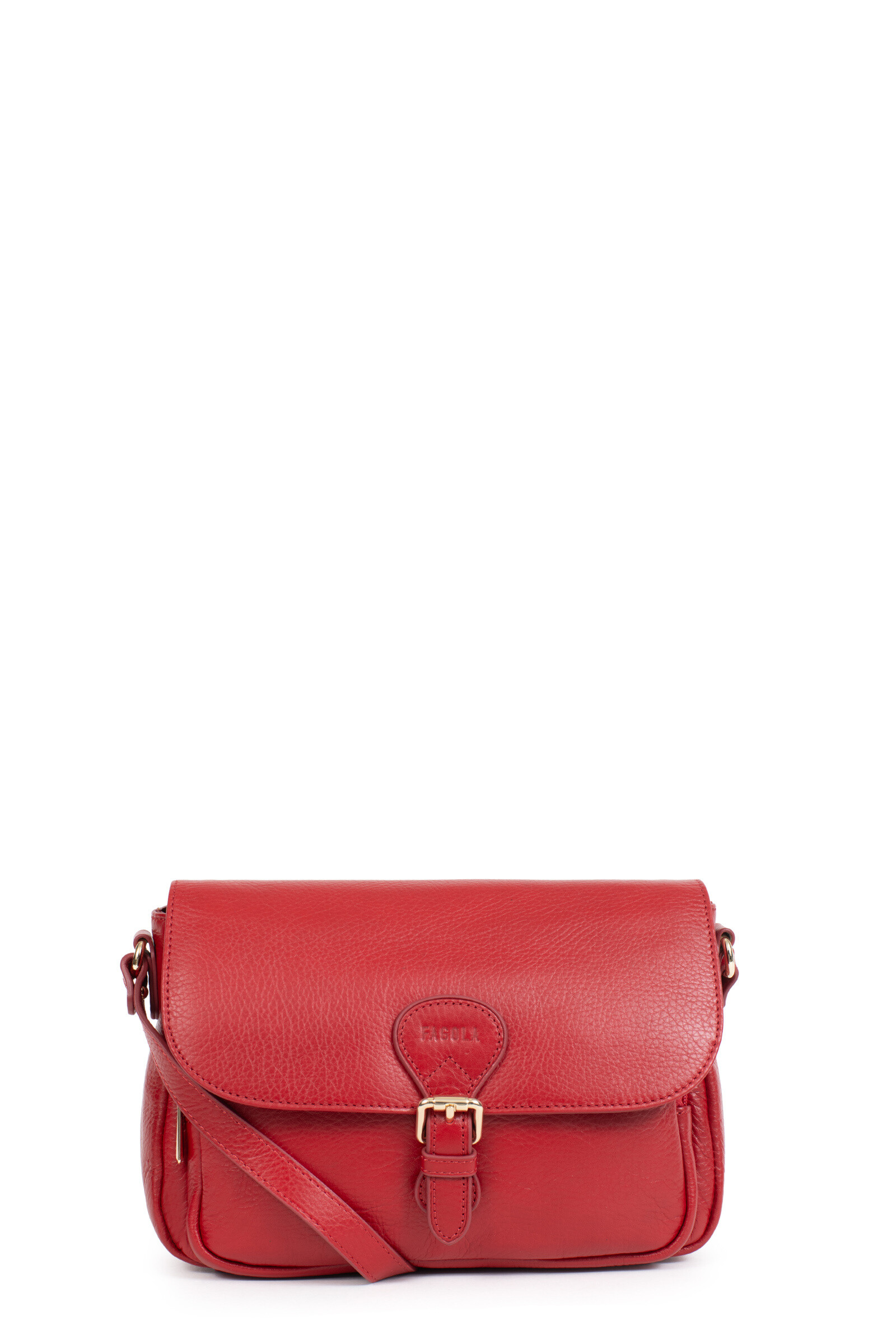 Mayorista Fagola - FAGOLA - BOLSO ESCRIPADO A TRAVÉS - Foulon Cow Wide Leather. - Línea Preta