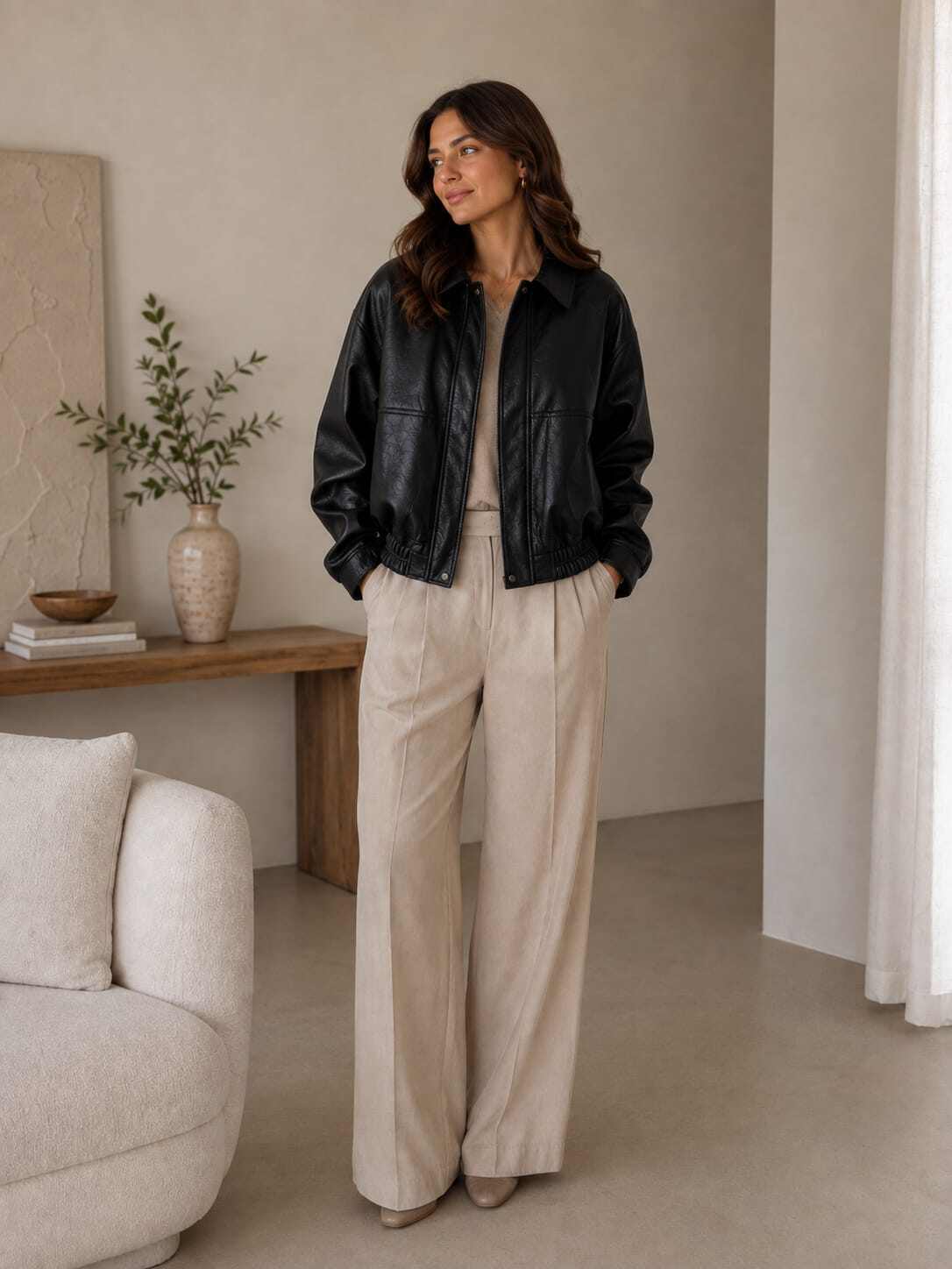 Grossiste Fanda Miss - VESTE EN Similaire cuir