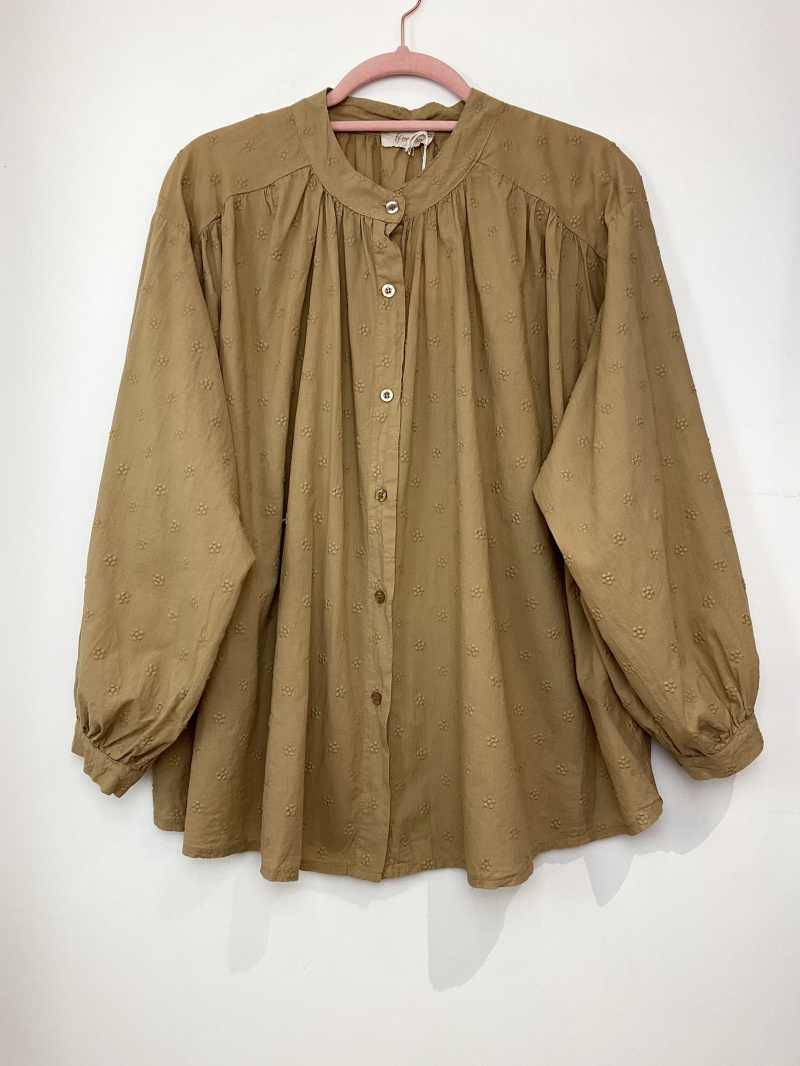 Wholesaler FANFAN - Embroidery patterned blouse