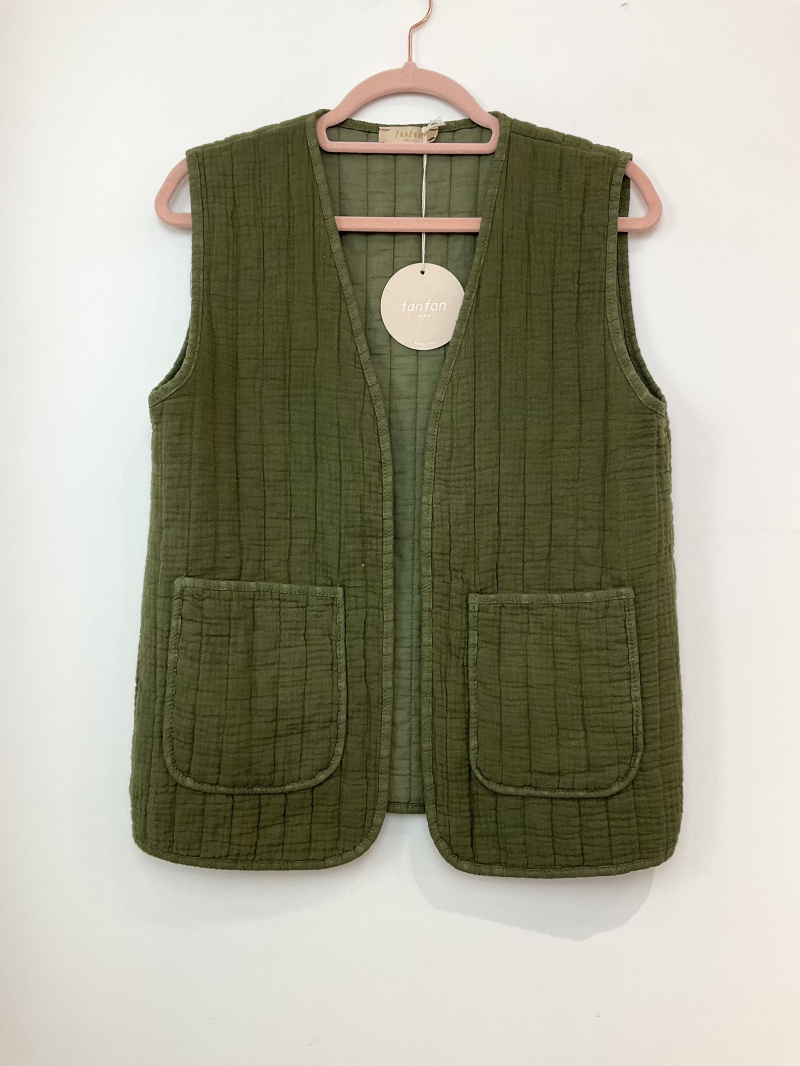 Wholesaler FANFAN - Cotton gauze jacket