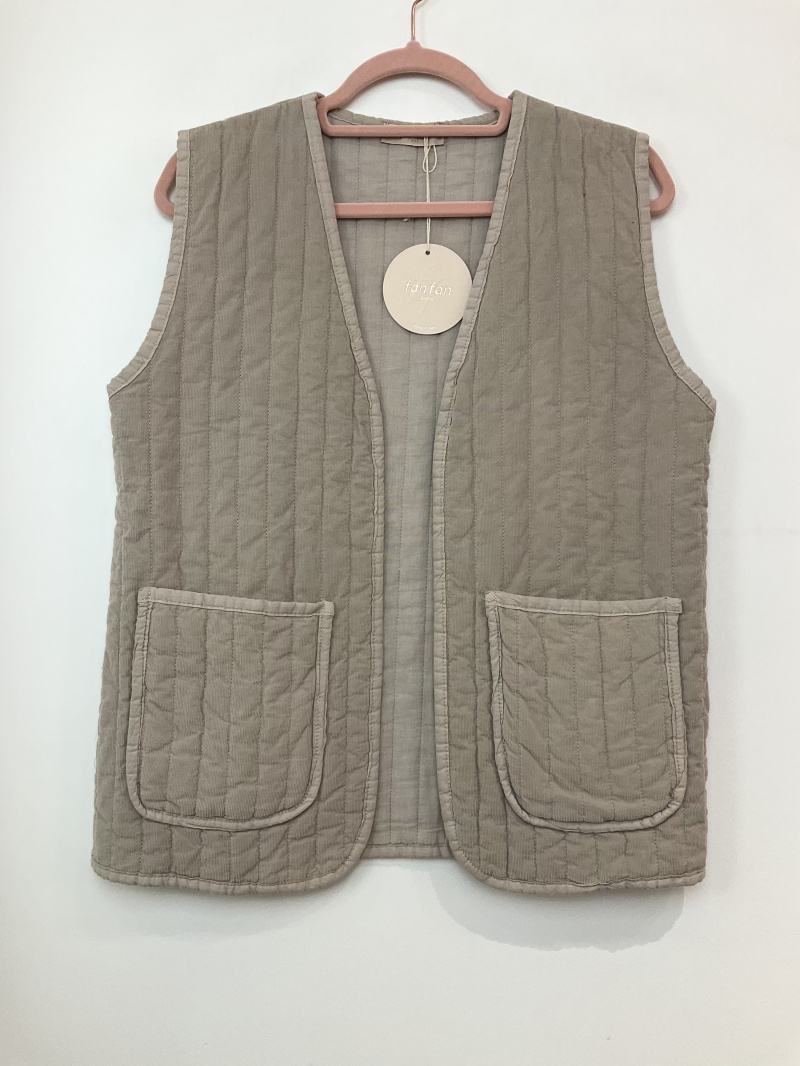 Wholesaler FANFAN - Velvet vest