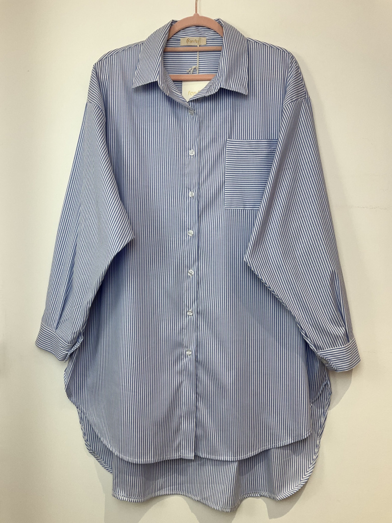 Wholesaler FANFAN - Tunic shirt with pocket