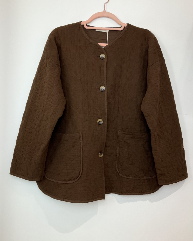 Wholesaler FANFAN - Buttoned quilted jacket
