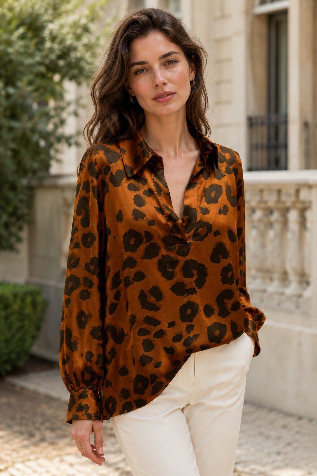Grossiste Farfalla - Chemise imprimé léopard