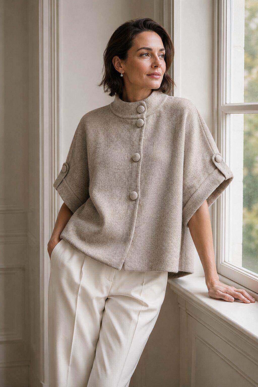 Grossiste Farfalla - Gilet court chic femme 12953