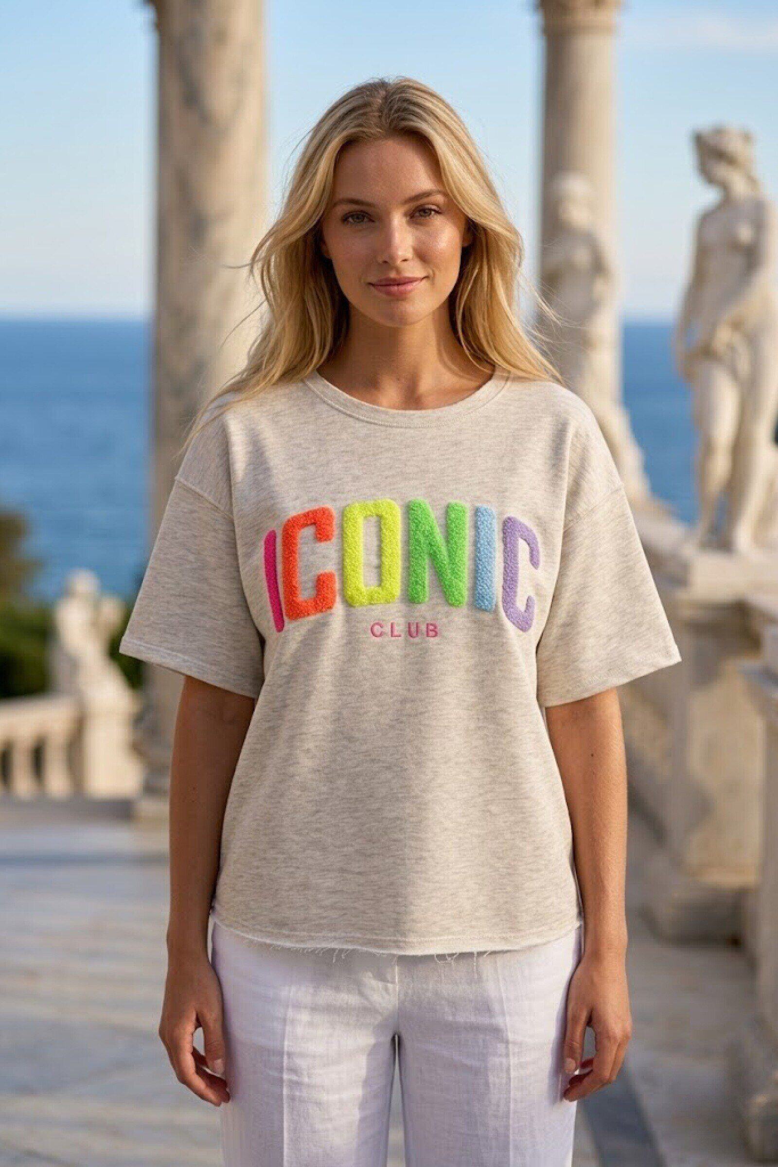 Grossiste Farfalla - Sweatshirt Iconic Club brodé