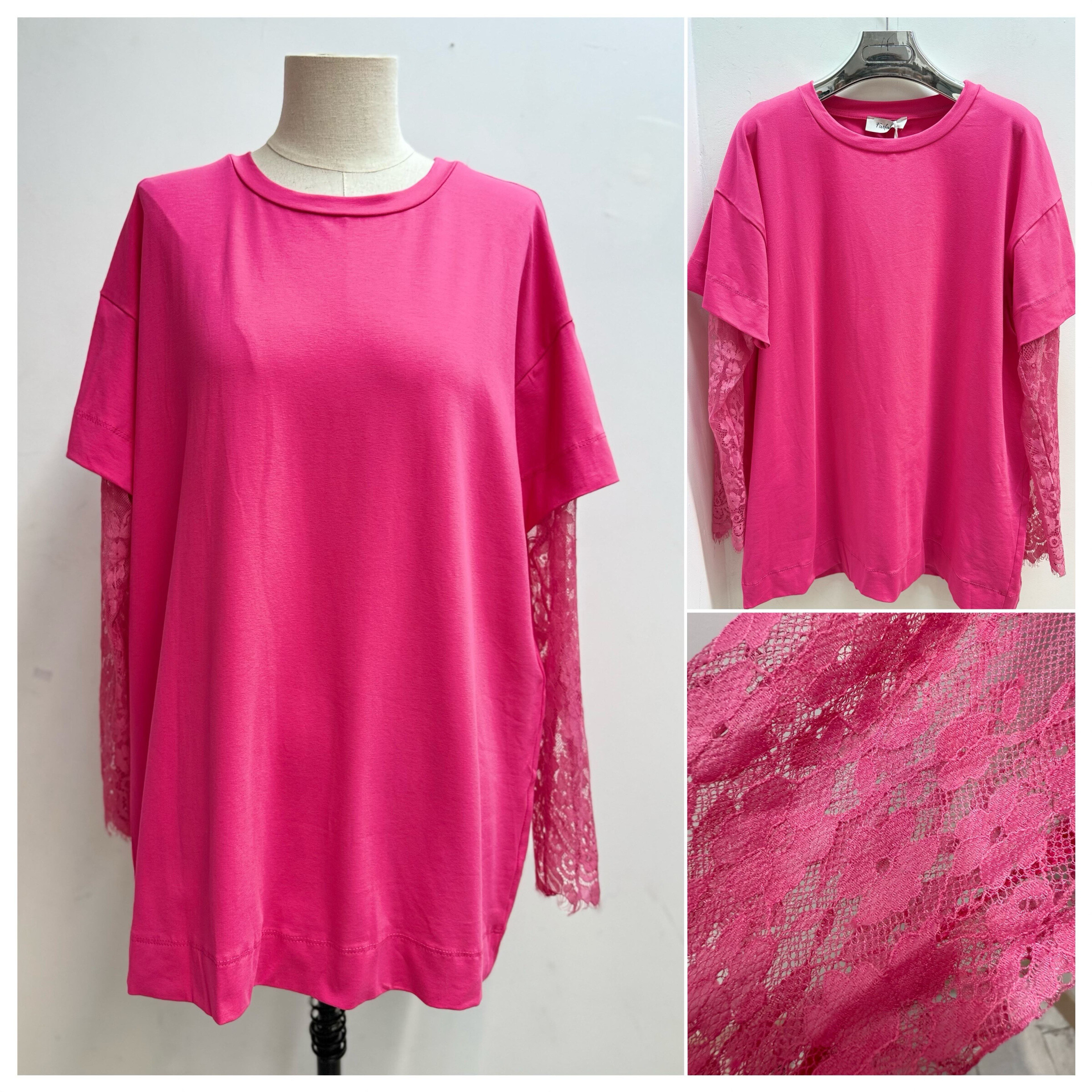 Wholesaler Farfalla - Long sleeve t-shirts with lace
