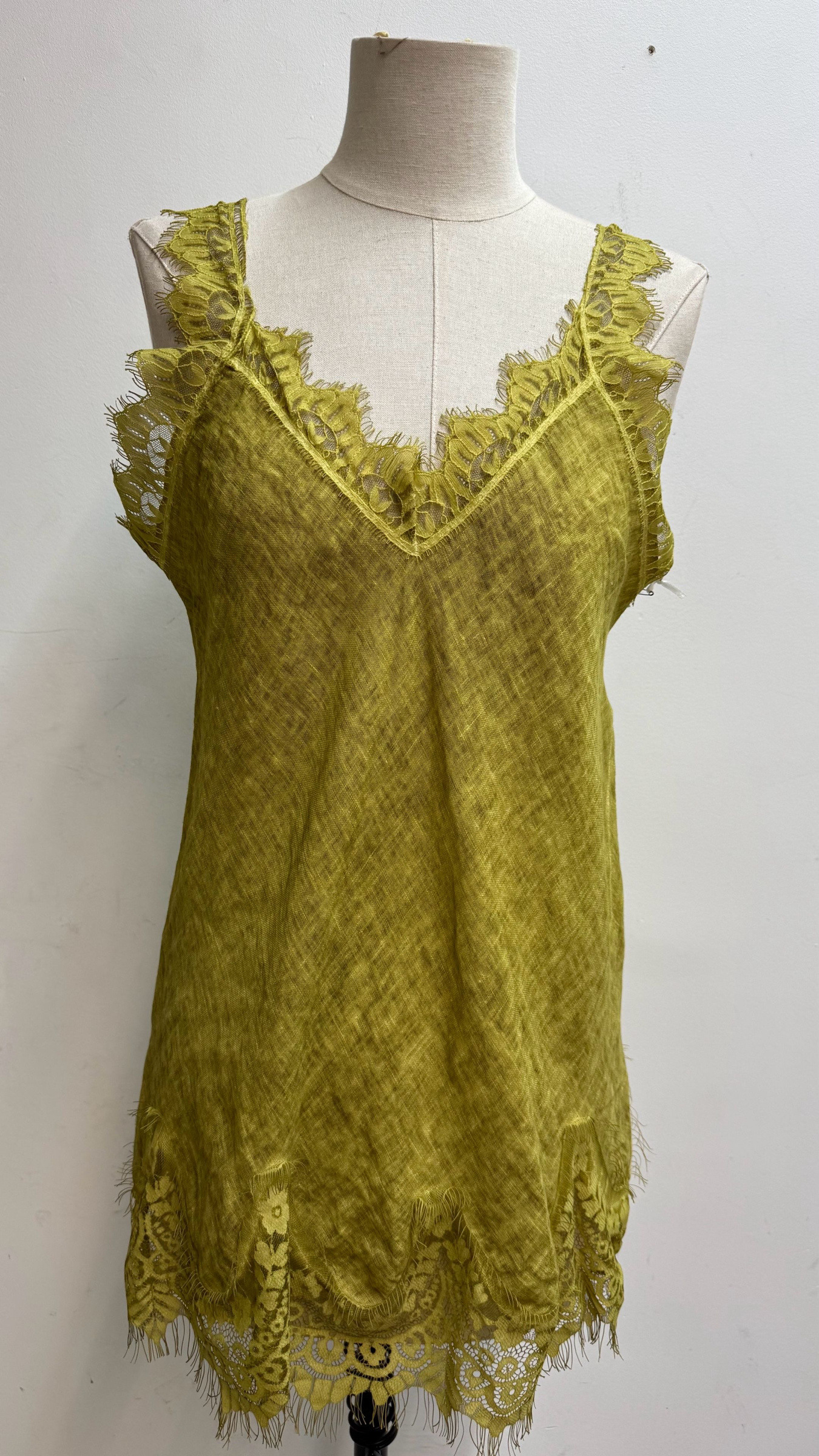 Wholesaler Farfalla - Linen top with lace