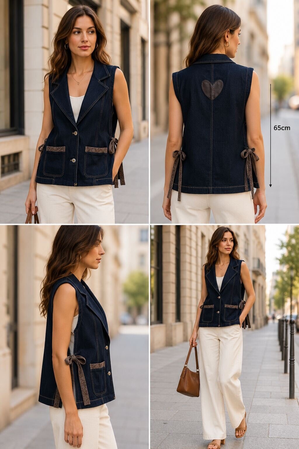 Grossista Farfalla - Gilet senza maniche da donna