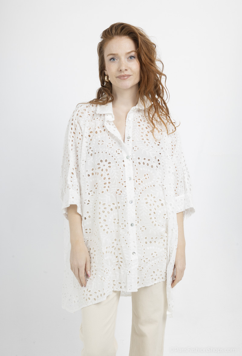 Wholesaler FASHION C&Z - English embroidery shirt