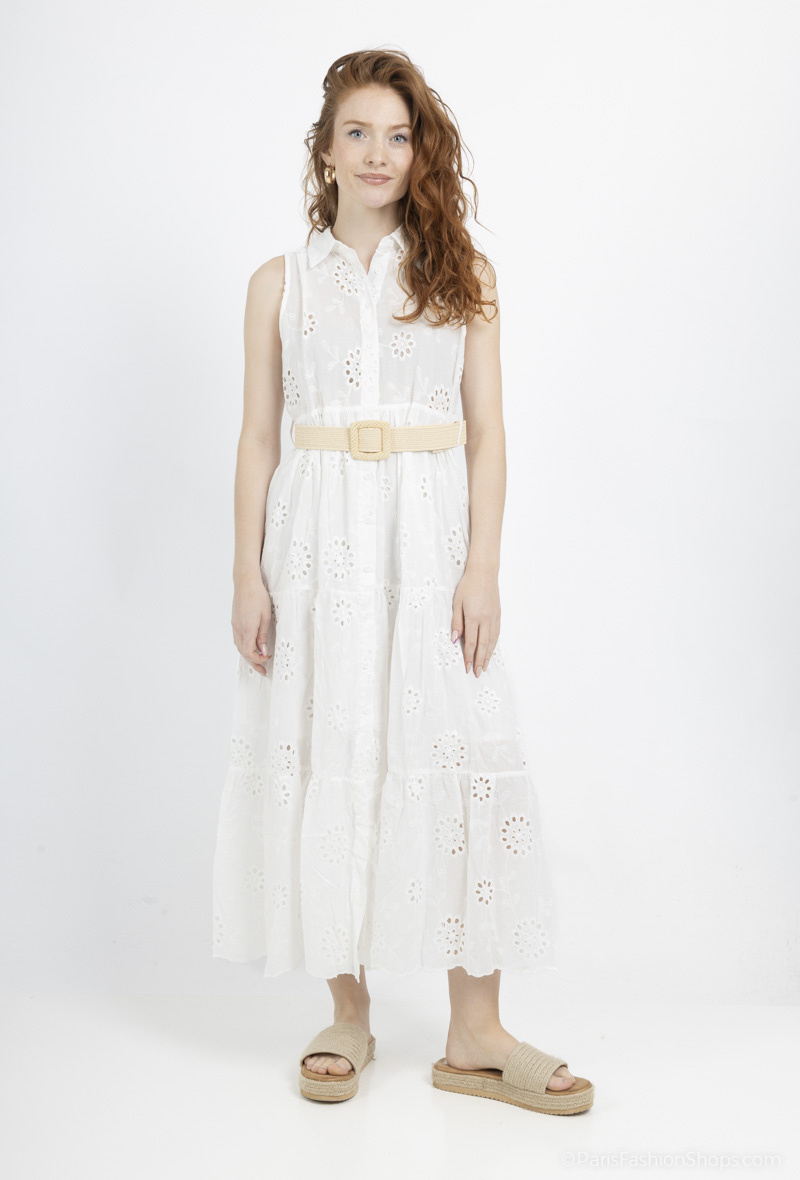 Wholesaler FASHION C&Z - English embroidery dress