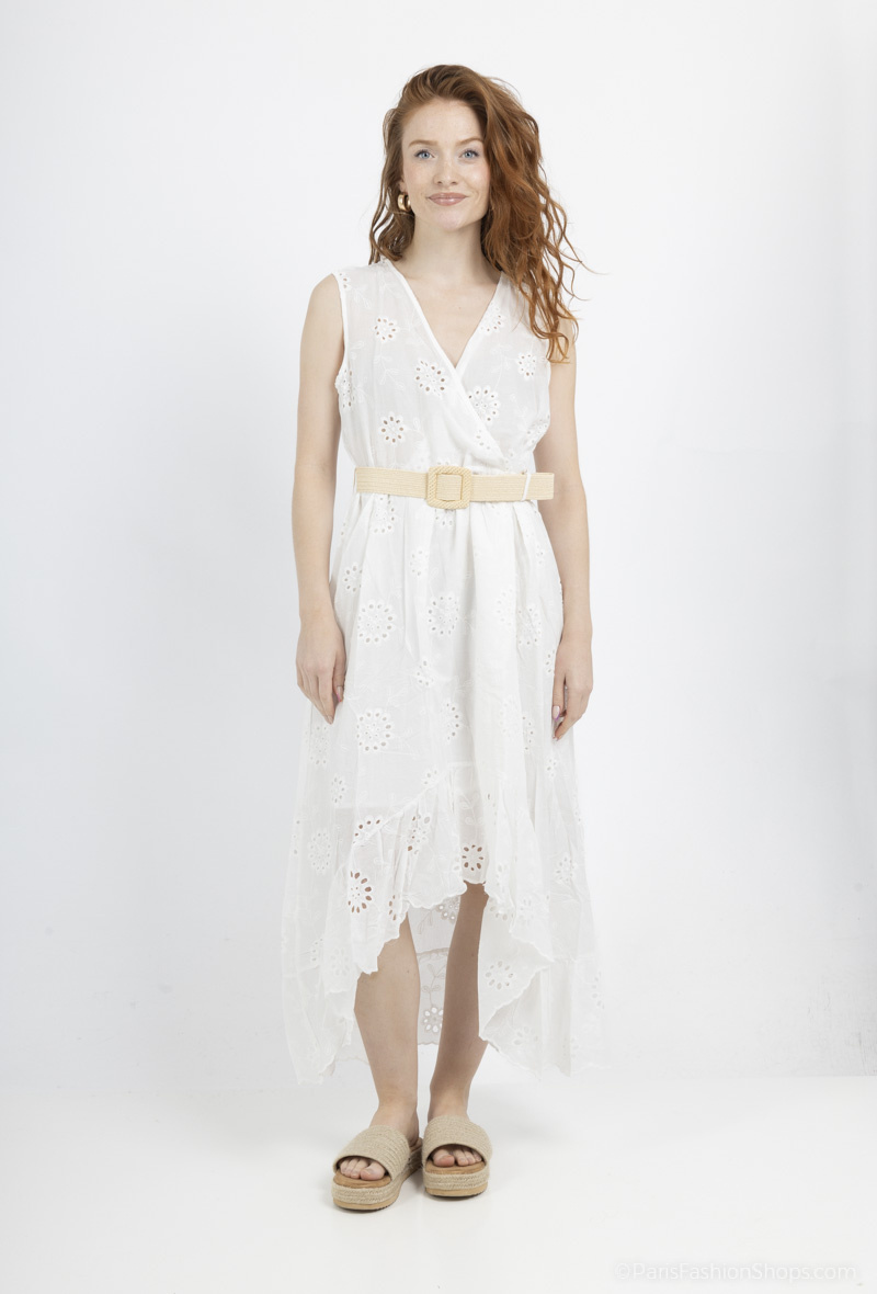 Wholesaler FASHION C&Z - English embroidery dress