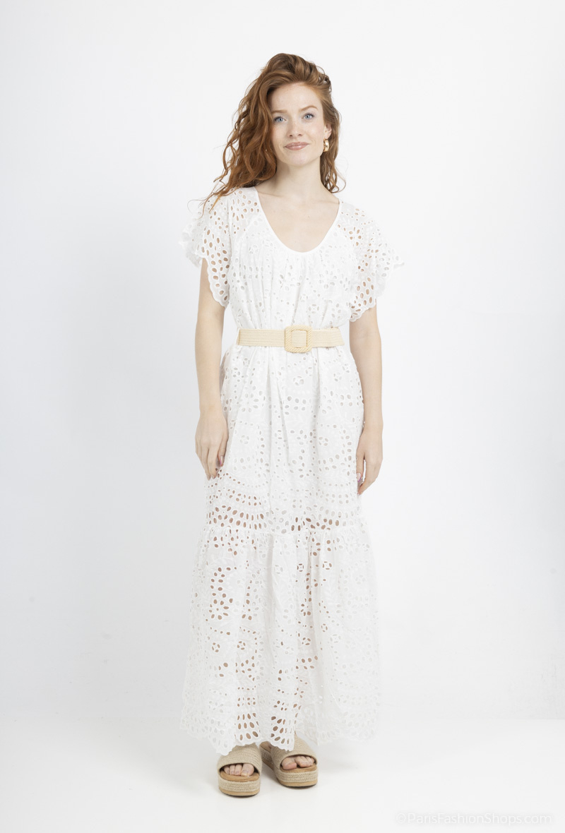 Wholesaler FASHION C&Z - English embroidery dress