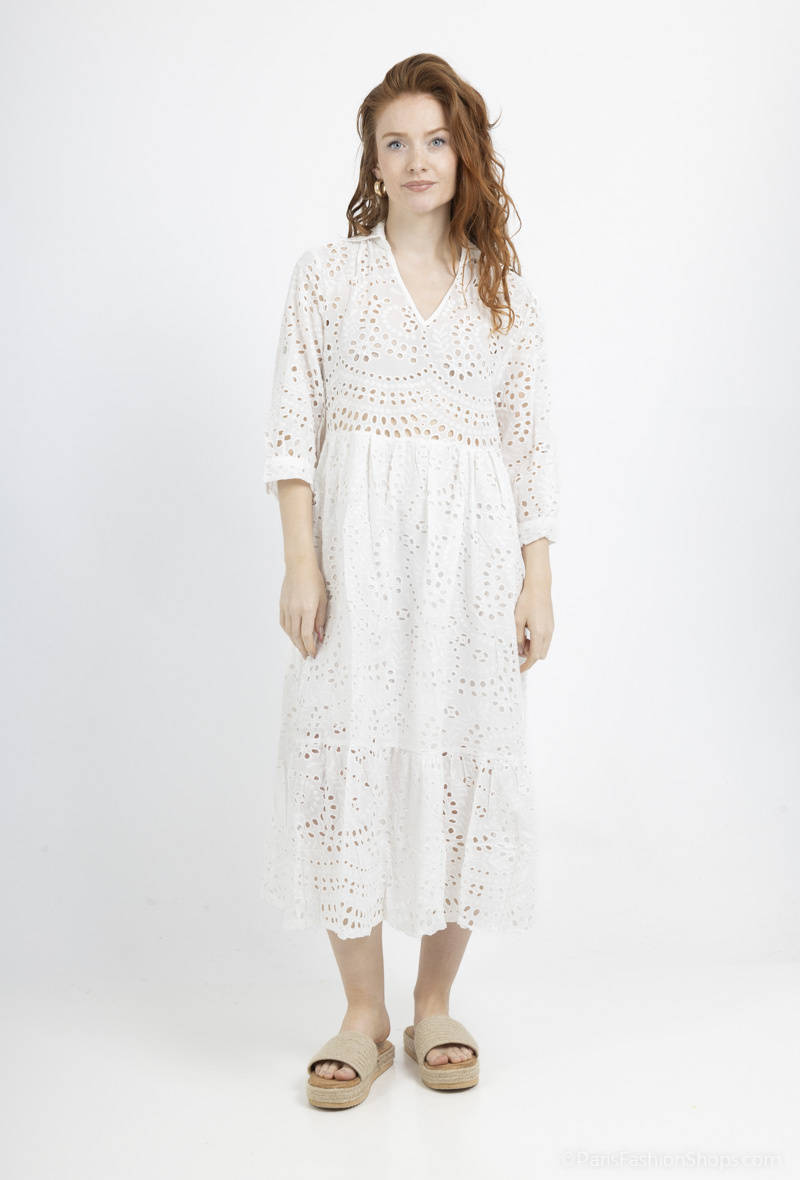 Wholesaler FASHION C&Z - English embroidery dress