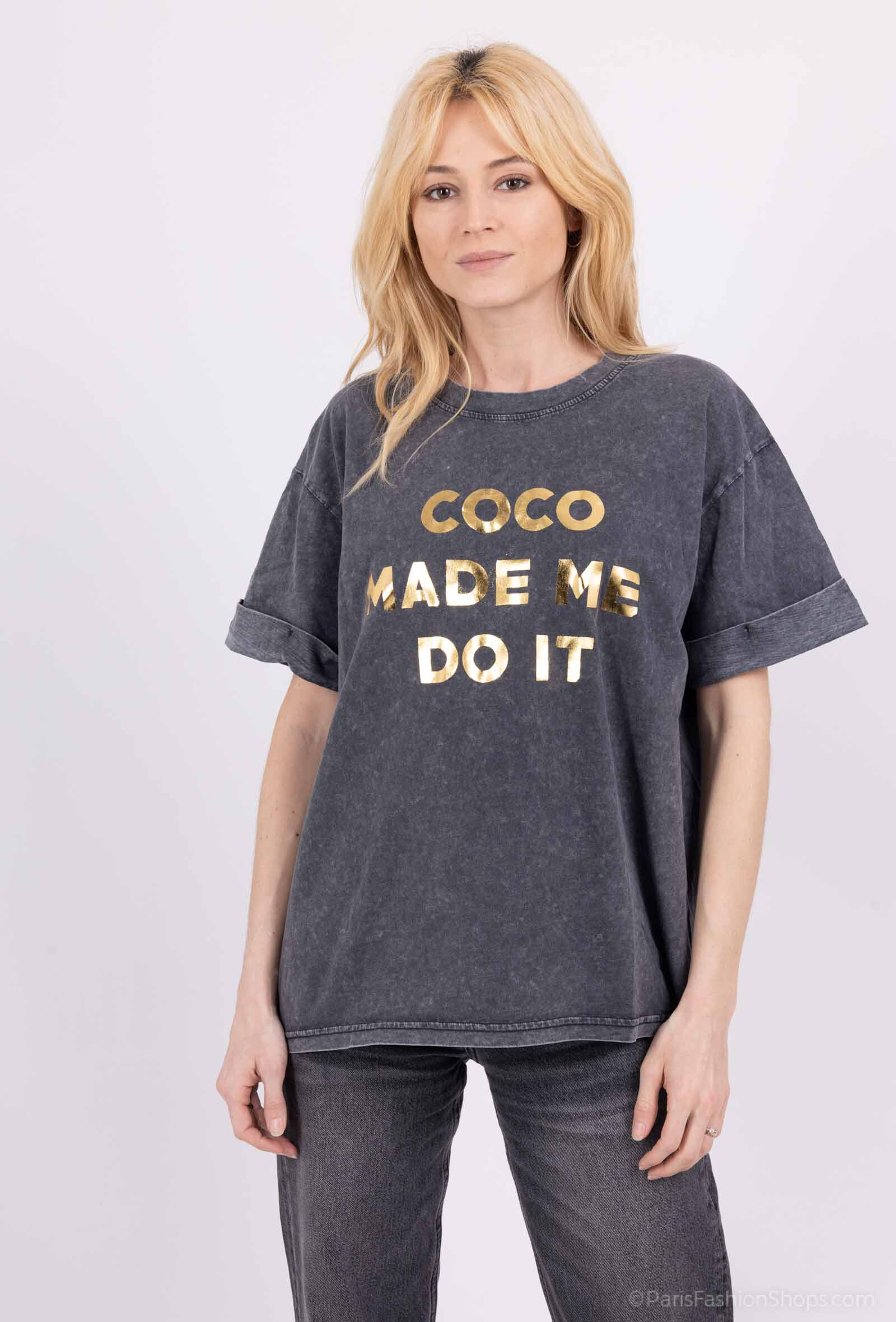 Wholesaler FASHION C&Z - Printed V-NECK T-shirt