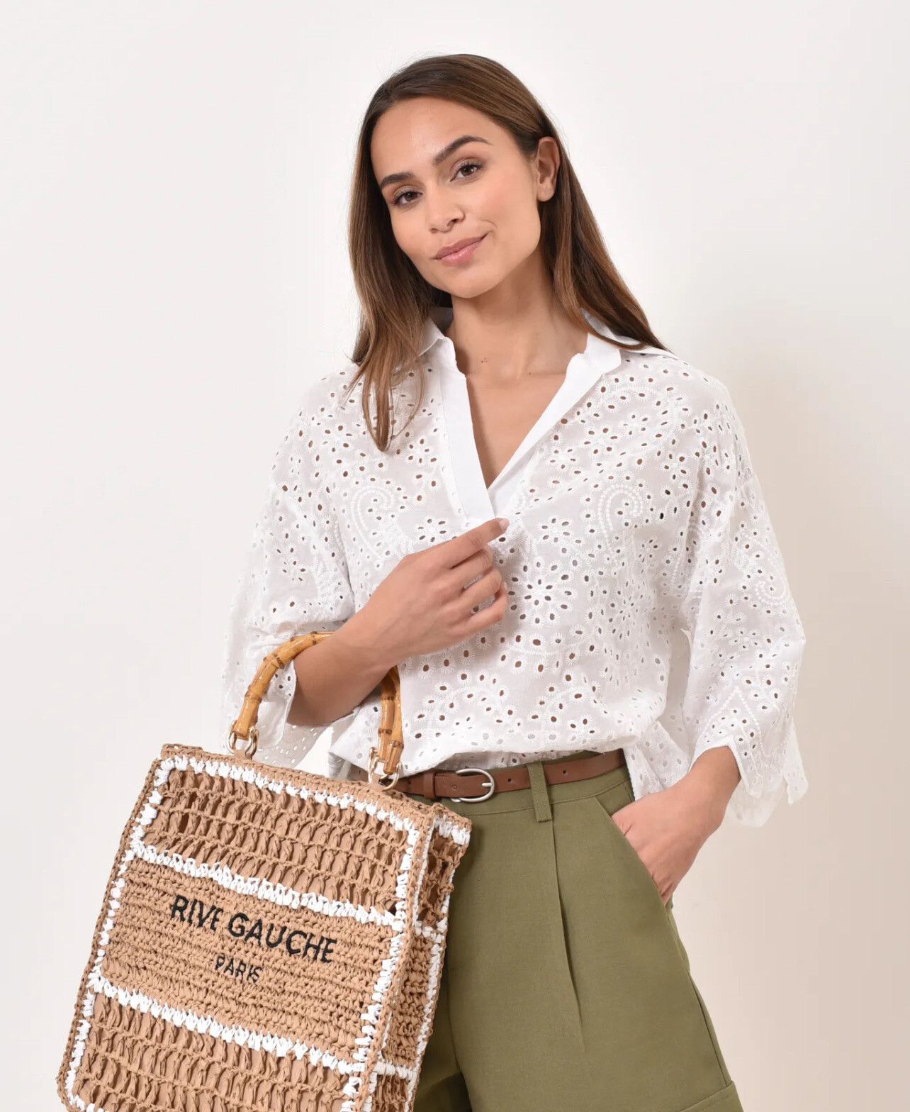 Wholesaler Feelkoo - English embroidery shirt